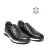 Черни мъжки спортни обувки без връзки 13180-1