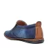 Сини мъжки обувки с ластици от дънков плат 13187-1