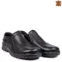 Мъжки ежедневни обувки без връзки в черен цвят 132...