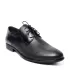 Български елегантни мъжки обувки в черно 13169-1